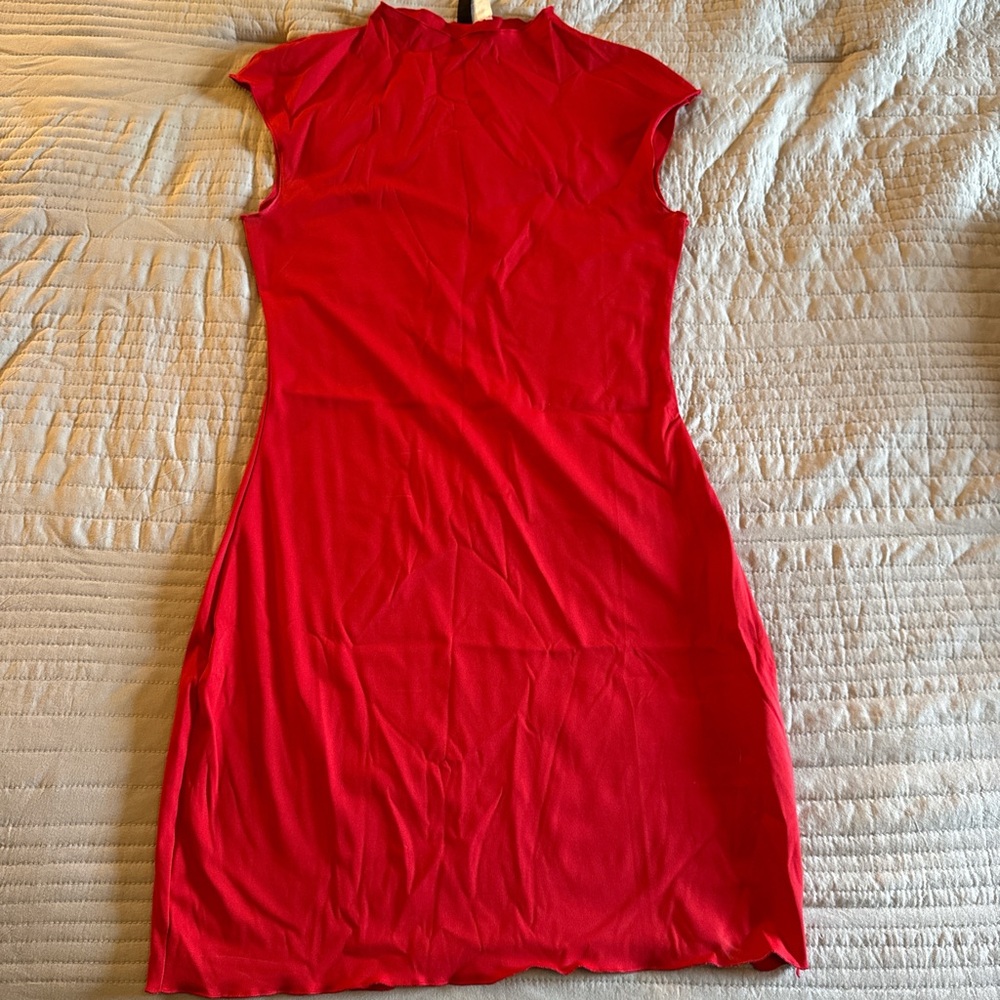 H&M Vibrant Red Mini Dress